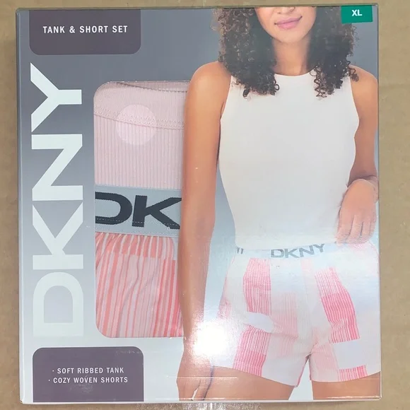 DKNY TANK AND SHORT SET - Picture 2 of 3